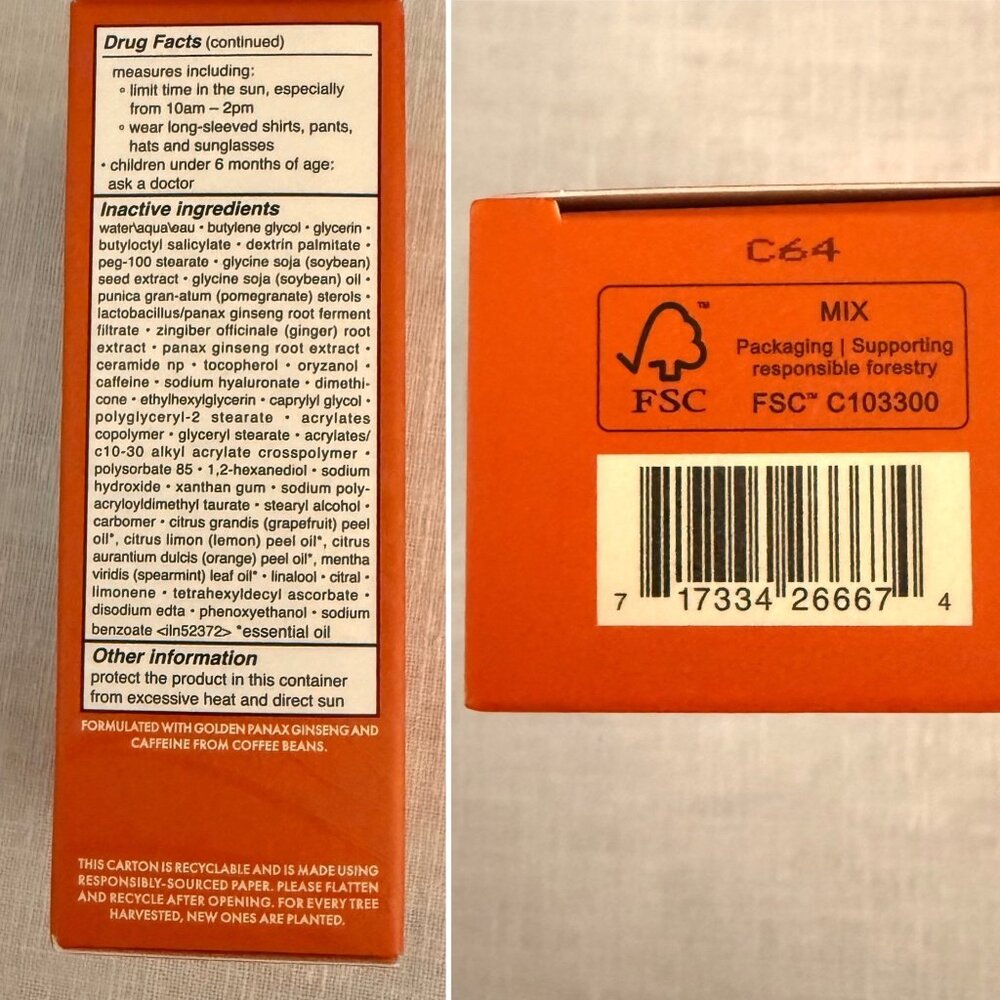 Origins Ginzing SPF 30 Daily Moisturizer Broad Spectrum Full Size 1.7 Fl Oz - Picture 3 of 7